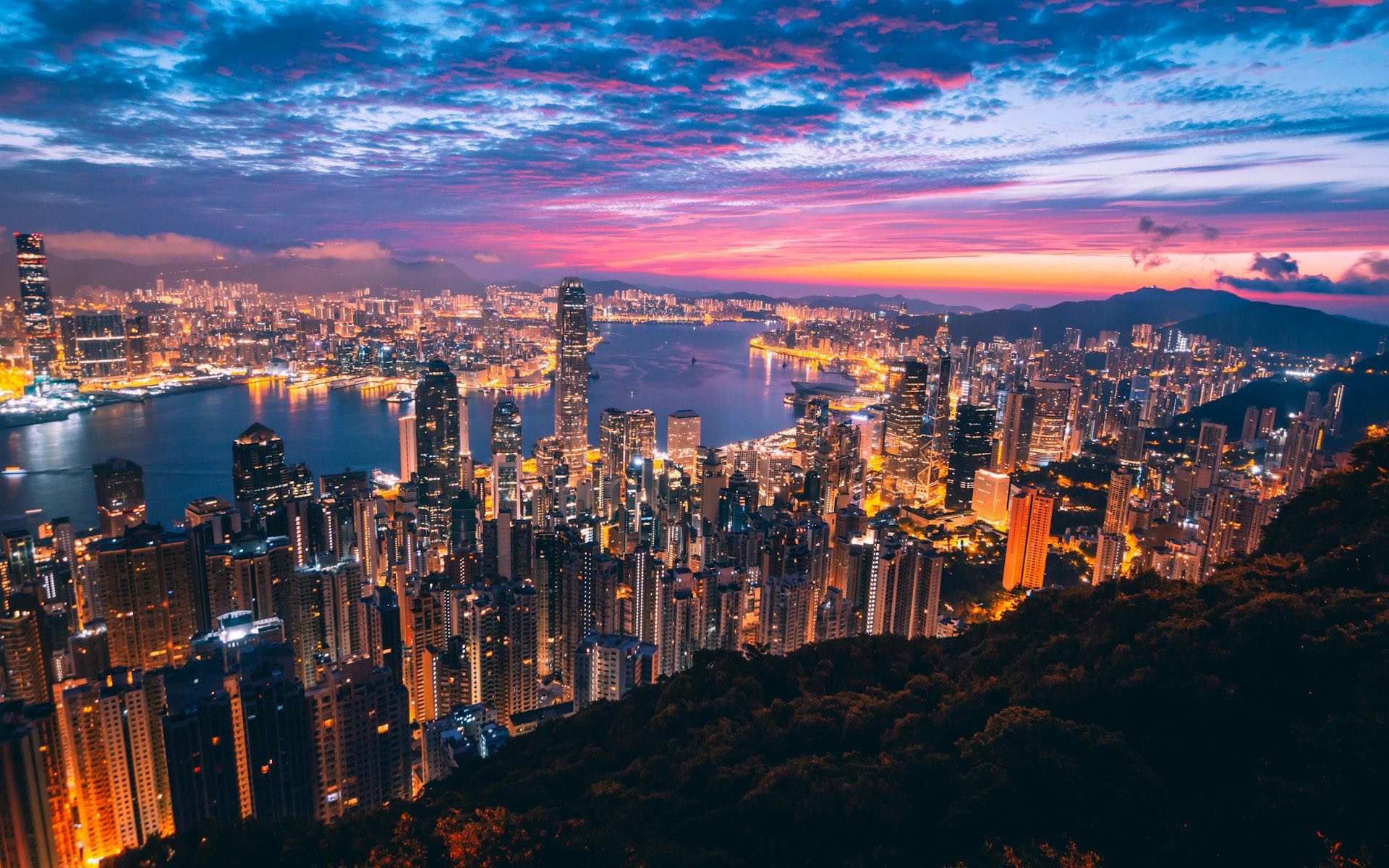 City skyline
